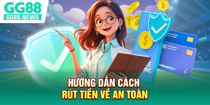 Hướng dẫn cách rút tiền về an toàn